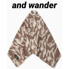 新品未開封 and wander ウールブランケット 半額以下 - メルカリ