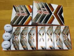 【新品】TW-X　ホワイト　ホンマ　 ゴルフボール　２ダース（24球）のサムネイル