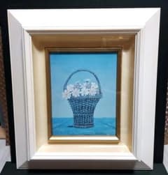 三幣 佑子 「コスモス」の額縁付き複製絵画 三幣 佑子 「コスモス」の額縁付き複製絵画 | Mercari