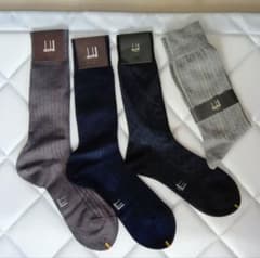 DUNHILL ソックス　44足セット dunhill ダンヒル メンズ ソックス 靴下 4足セット 新品 - メルカリ