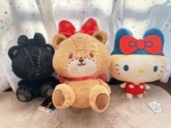 ハローキティ＆タイニーチャム　ぬいぐるみ3種セット　新品