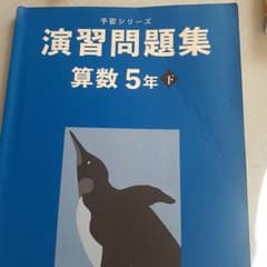 演習問題集 算数 5年 下のサムネイル