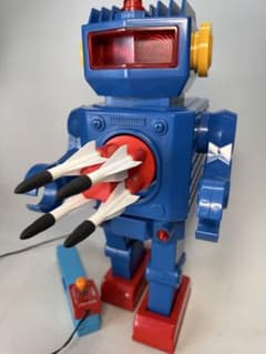 マスダヤ　電動リモートコントロール　ミサイルロボット　MR－45 1980年代のサムネイル