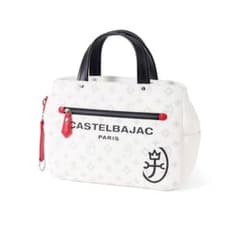 新品タグ付き　カステルバジャック　マットホワイト　キーホルダー　定価¥19800 新品タグ付き カステルバジャック マットホワイト キーホルダー 定価