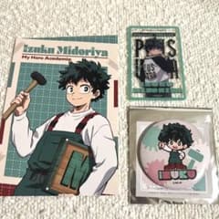 DIY ハンズコラボ　緑谷出久　デフォルメ　トレーディング缶バッジのサムネイル