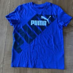 PUMA キッズ Tシャツ 160サイズ ブルーのサムネイル