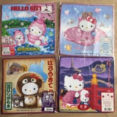 F ご当地キティ 地域限定プチタオル4枚セット まとめ売り - メルカリ