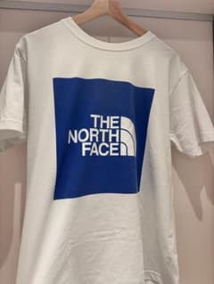 ノースフェイス スクエアロゴ Tシャツ メンズL ホワイト 速乾 NT32135のサムネイル