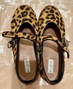 ALAIA アライア レオパード ハラコ メリージェーン 36 ALAIA アライア レオパード ハラコ メリージェーン 36 - メルカリ