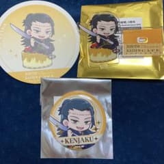 呪術廻戦　羂索　スイーツパラダイス　コースター×アクリルスタンド×缶バッジ