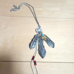 羽根ネックレスボヘミアン風のサムネイル