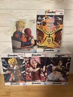 NARUTO Grandista 나루토 사스케 사쿠라 미나토 쿠시나 세트