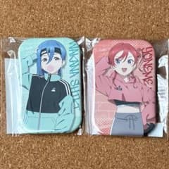 Liella! 米女メイ スクエア缶バッジ ラブライブ Liella! 若菜四季 米女メイ 原宿店3周年 スクエア缶バッジ