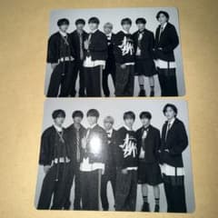 なにわ男子 アシンメトリー blacknightmare トレカ 集合 ×2 - メルカリ