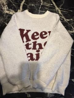 Keep the faith ニットセーターのサムネイル