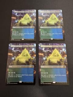 MTG ウィローラッシュの境界 英語版 ボーダーレスFoil 4枚セット