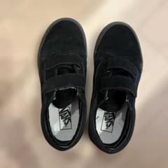 Vans ブラック ベルクロ スニーカー　20.0㎝のサムネイル