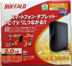 値下げ【未開封に近い】BUFFALO LinkStation 2.0TB NASのサムネイル