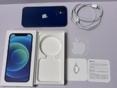 iPhone12 mini 128GB ブルー　UQ SIMロックあり 箱付 iPhone12 mini 128GB ブルー UQ SIMロックあり 箱付 - メルカリ