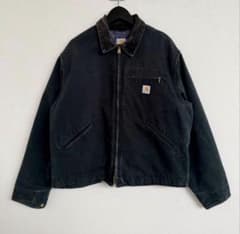 カーハート デトロイトジャケット ブラック　YKK USA ジッパーのサムネイル