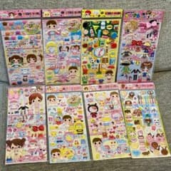 平成レトロ】 着せ替えシール 8枚セット - メルカリ