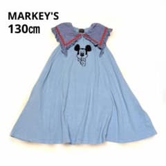 MARKEYS 미키 마우스 원피스 130cm 블루