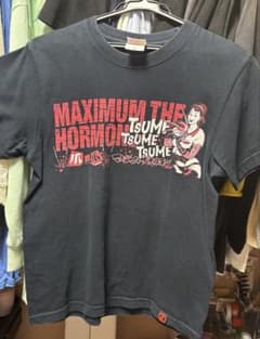 マキシマムザホルモン Tシャツ S 爪爪爪ツアー2008 - メルカリ