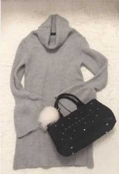 リエンダ　ニットワンピース　美品！！のサムネイル