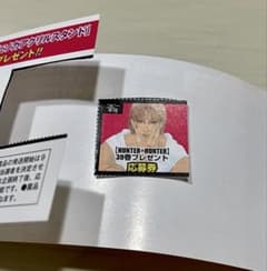 HUNTER×HUNTER 39巻 特製メガヒソカアクリルスタンド 応募券1枚のサムネイル