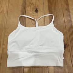 新品SUKALA スカーラ ヨガウェア ブラトップ ホワイトLサイズ - メルカリ