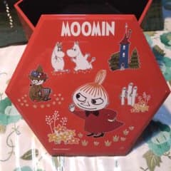 MOOMIN ムーミン 六角形 二段重箱 お弁当箱のサムネイル