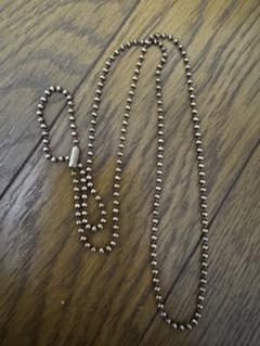 クロムハーツBALL CHAIN 22kメッキ 24インチ | Mercari