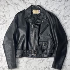 廃盤✨【米国製】schott ダブルライダース 44サイズ 418 ブラック