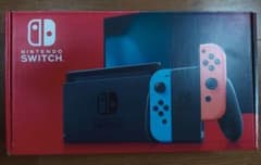 Nintendo Switch 本体 ネオンブルー ネオンレッド＋ソフト5本のサムネイル