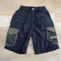 Jeep ハーフパンツ 120 ブラック カーゴ　短パン　キッズ　男の子のサムネイル