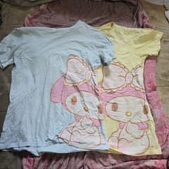 My Melody マイメロディ Tシャツ Lサイズ 2枚セットのサムネイル