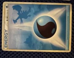 ポケモンカード 基本水エネルギー 2009年のサムネイル