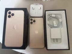 iPhone11pro 本体+付属品有り256GB gold ゴールド - メルカリ