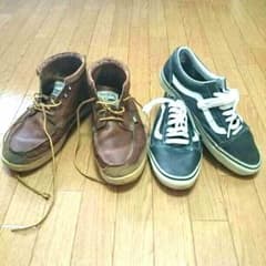 ■Vans スニーカー、ブーツ二足セット！■のサムネイル