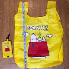 スヌーピー エコバッグ 黄色のサムネイル