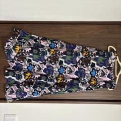 UNIQLO marimekko フラワープリント ロングスカート M - メルカリ