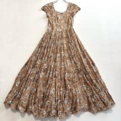 美品 マリハ 草原の虹のドレス Mサイズ イエナ別注 花柄 マキシ丈
