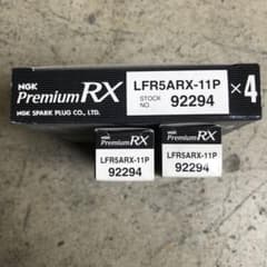 スパークプラグ、LFR5ARX-11P 6本セット　92294 NGKのサムネイル