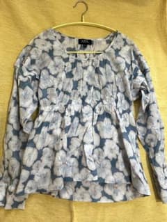 A.P.C. 花柄 長袖ブラウス 34サイズのサムネイル