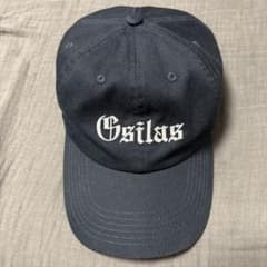 SILAS BLACKLETTER CAP ネイビーのサムネイル