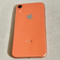 超美品】iPhoneXR コーラル 64GB 箱・説明書付 SIMロック有 - メルカリ