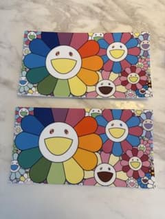 村上隆 stars展 限定 プレート /お花 マルチフラワー　絵皿 カイカイキキ 村上隆 stars展 限定 プレート /お花 マルチフラワー 絵皿