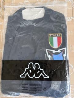 Kappa KOMBAT 2002 ITALIA ユニフォーム 黒　新品未使用のサムネイル