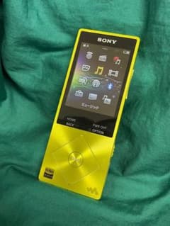 【バッテリー良好】　ソニー　ウォークマン　NW-A25 16GB ライムイエロー SONY NW-A25 ウォークマン ライムイエロー ハイレゾ対応 現状品 - メルカリ