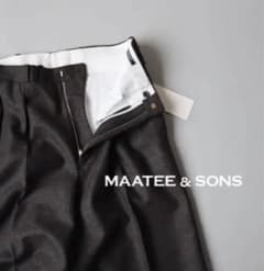 MAATEE＆SONS マーティーアンドサンズJEFFERY - メルカリ